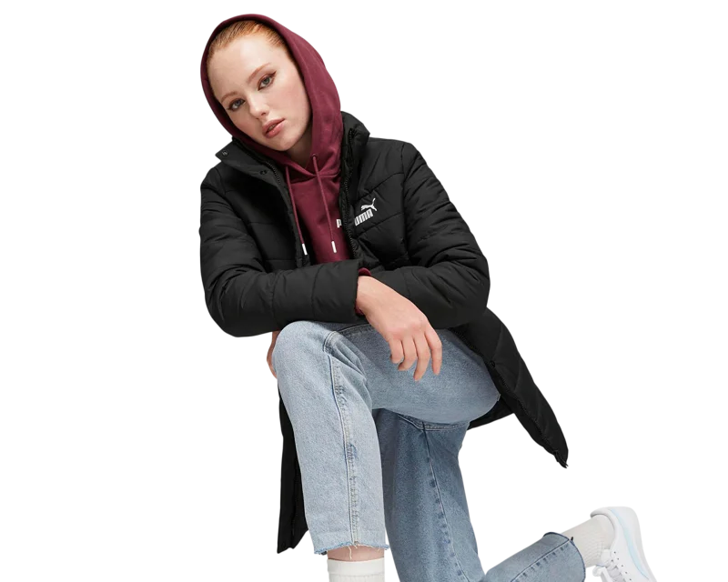 Puma Essentials Padded Siyah Kadın Mont - 3