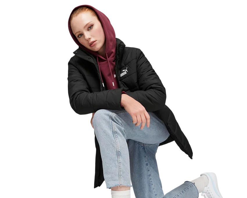 Puma Essentials Padded Siyah Kadın Mont - 3