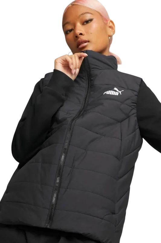 Puma ESS Padded Vest SİYAH Kadın Yelek - 4