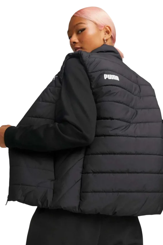 Puma ESS Padded Vest SİYAH Kadın Yelek - 5