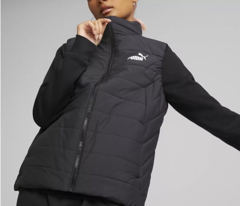 Puma ESS Padded Vest SİYAH Kadın Yelek - 3