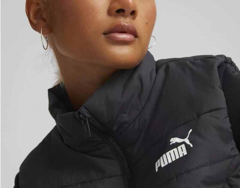 Puma ESS Padded Vest SİYAH Kadın Yelek - 5