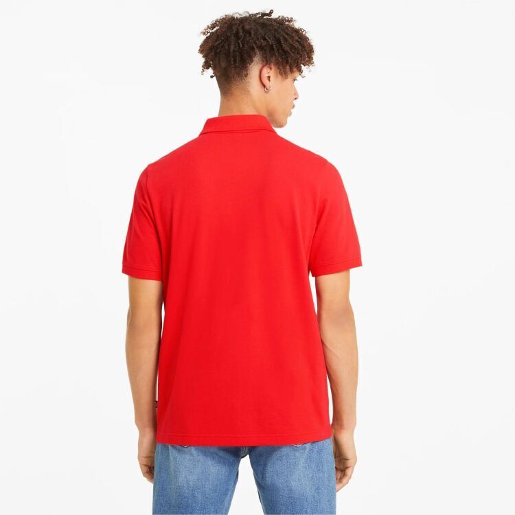 Puma ESS Pique Polo High Risk Red KIRMIZI Erkek Tshirt 586674-11 - 2