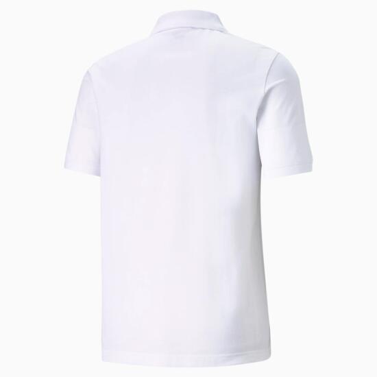 Puma ESS Pique Polo Puma White BEYAZ Erkek Polo Tshirt - 5