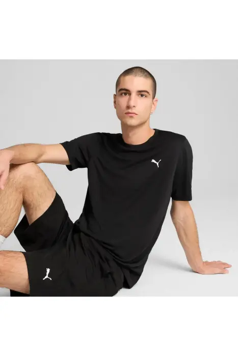 Puma Ess Small Logo Poly Tee Erkek Tshirt - 1