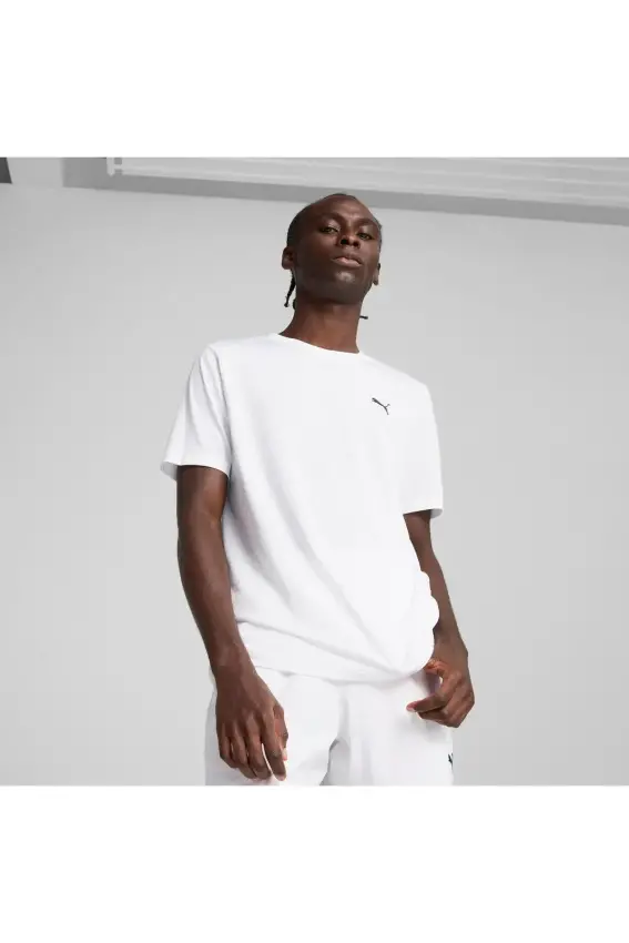 Puma Ess Small Logo Poly Tee Erkek Tshirt - 1