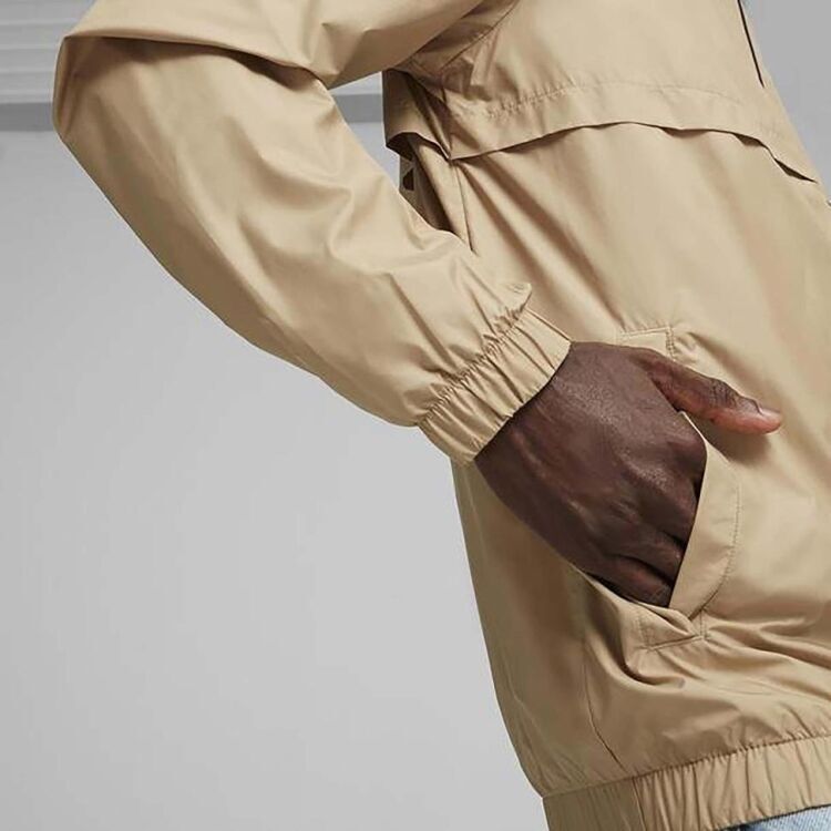 Puma Essential Solid Windbreaker Bej Erkek Rüzgarlık - 4