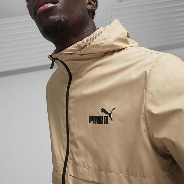 Puma Essential Solid Windbreaker Bej Erkek Rüzgarlık - 5