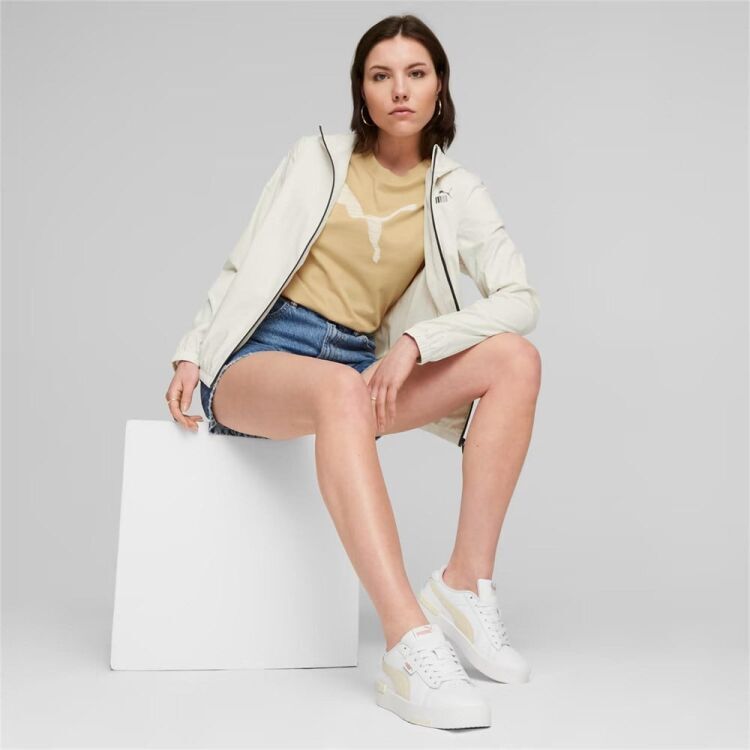 Puma Essentials Solid Windbreaker Beyaz Kadın Rüzgarlık - 2