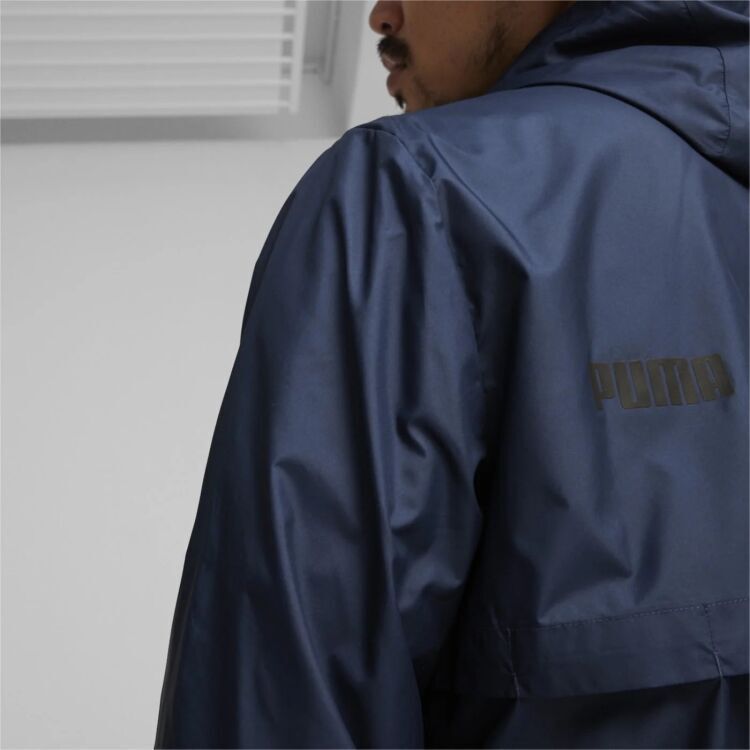 Puma Essential Solid Lacivert Erkek Rüzgarlık - 4