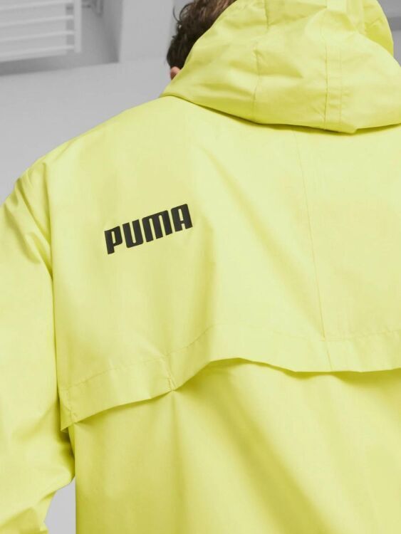 Puma Essential Solid Windbreaker Sarı Erkek Rüzgarlık - 4