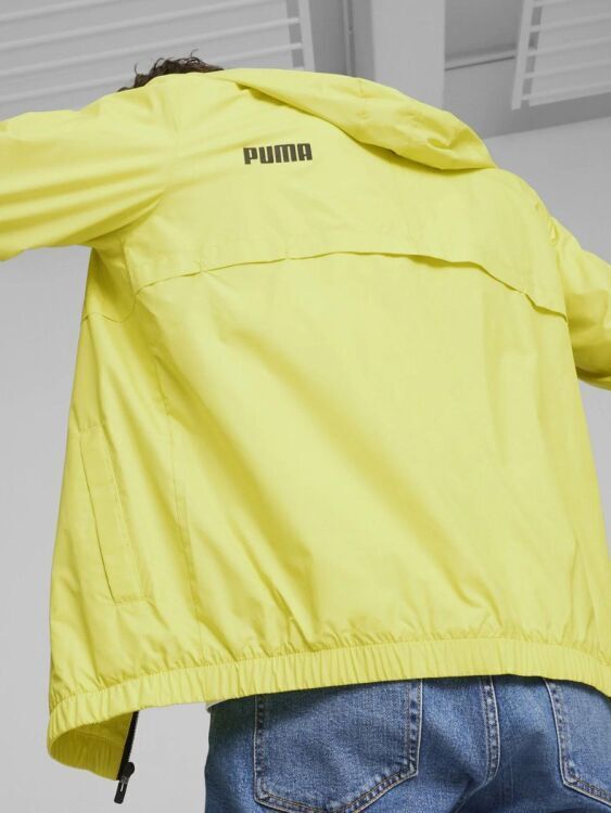 Puma Essential Solid Windbreaker Sarı Erkek Rüzgarlık - 3
