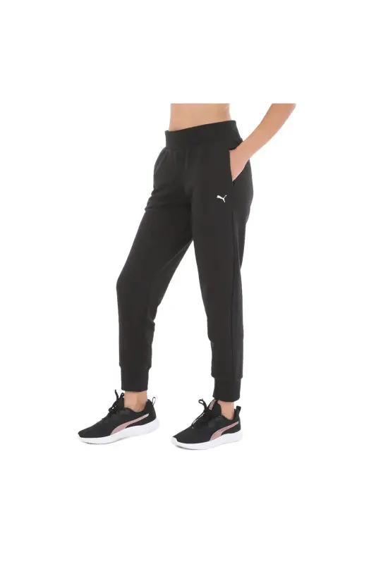 Puma ESS Sweatpants TR cl SİYAH Kadın Eşofman Altı - 3