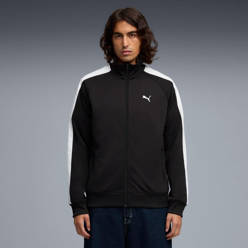 Puma Ess T7 Poly Track Siyah Erkek Eşofman Üstü - 3