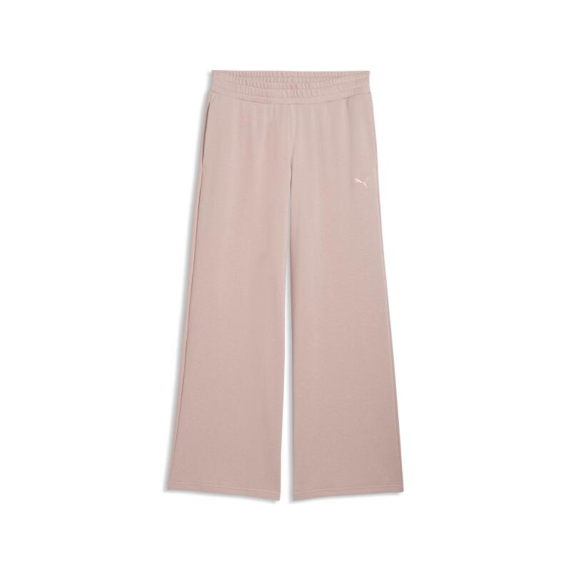Puma Ess Wide Leg Pembe Kadın Eşofman Altı - 1