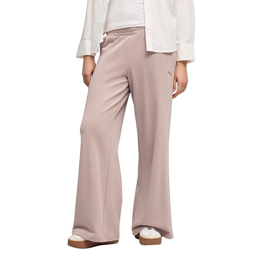 Puma Ess Wide Leg Pembe Kadın Eşofman Altı - 1