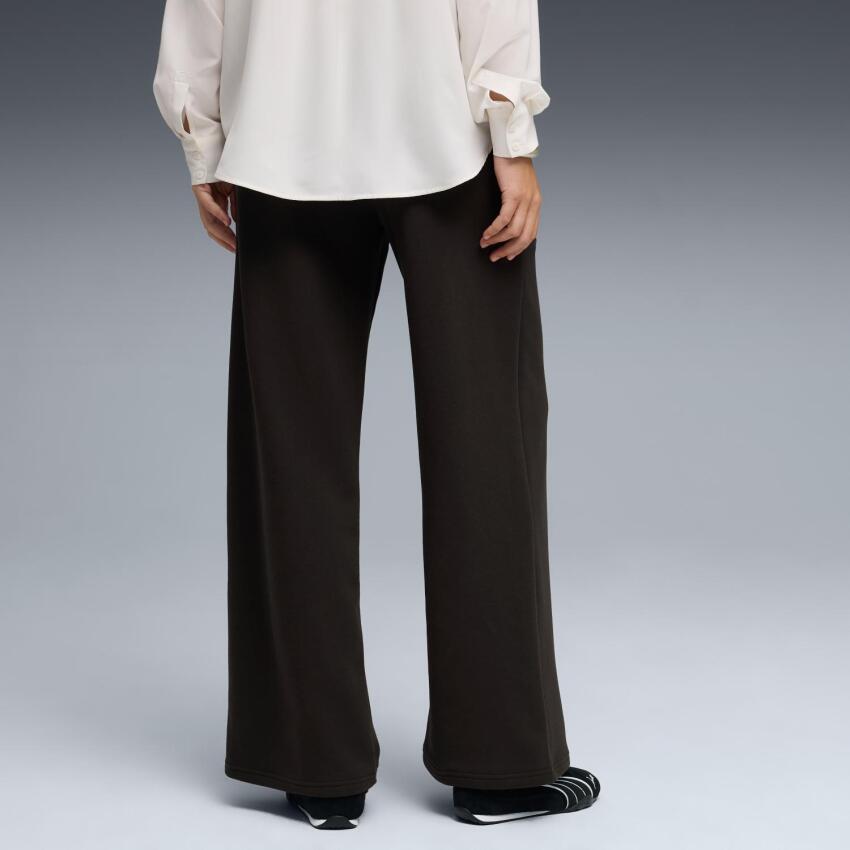 Puma Ess Wide Leg Siyah Kadın Eşofman Altı - 4