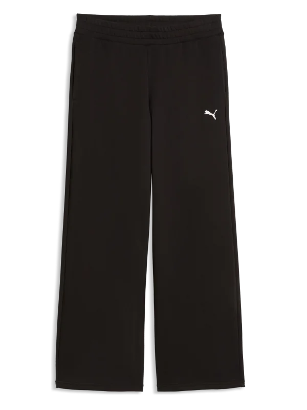 Puma Ess Wide Leg Siyah Kadın Eşofman Altı - 1