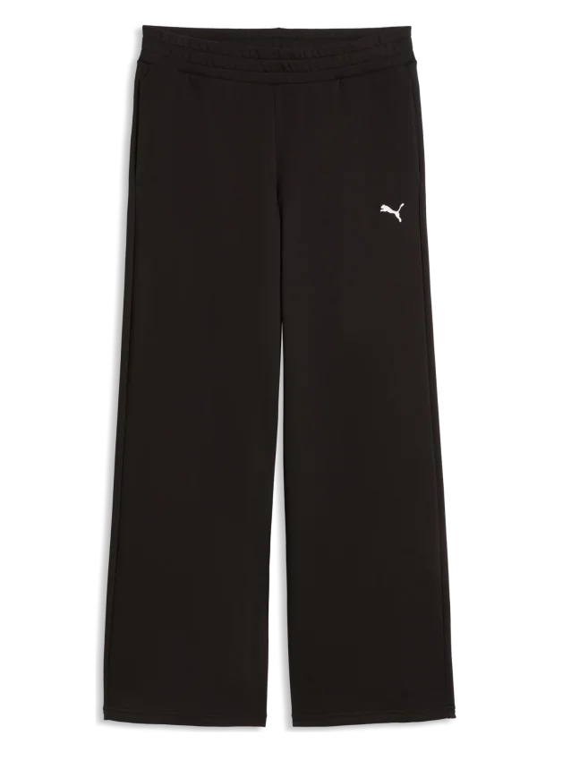 Puma Ess Wide Leg Siyah Kadın Eşofman Altı - 1