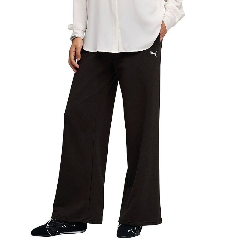 Puma Ess Wide Leg Siyah Kadın Eşofman Altı - Puma