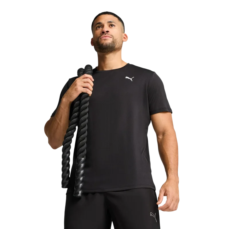 Puma Essantial Poly Siyah Erkek Tshirt 