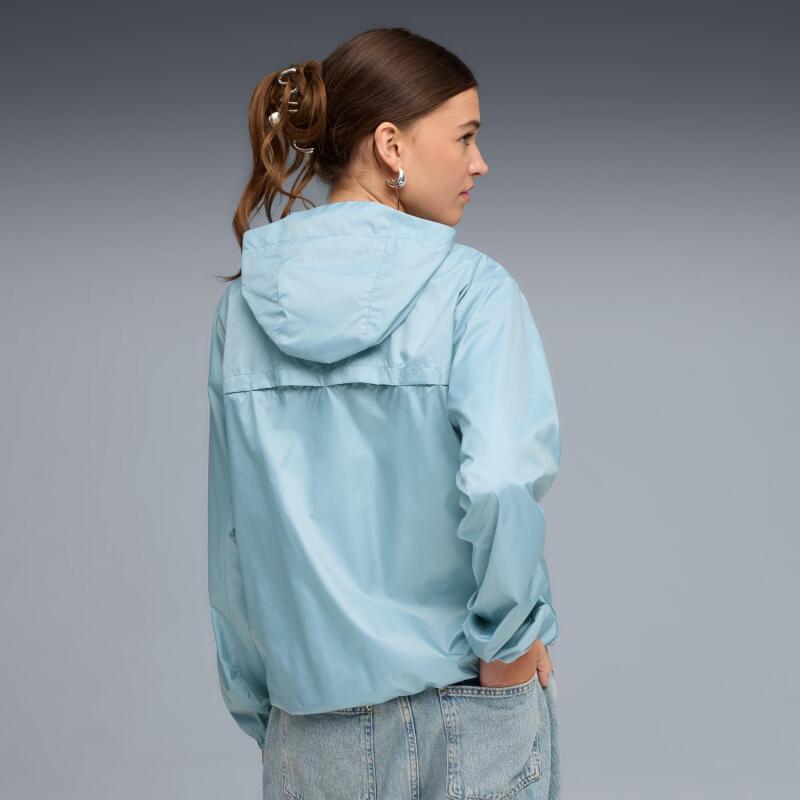 Puma Essential Regular Mavi Kadın Rüzgarlık - 4