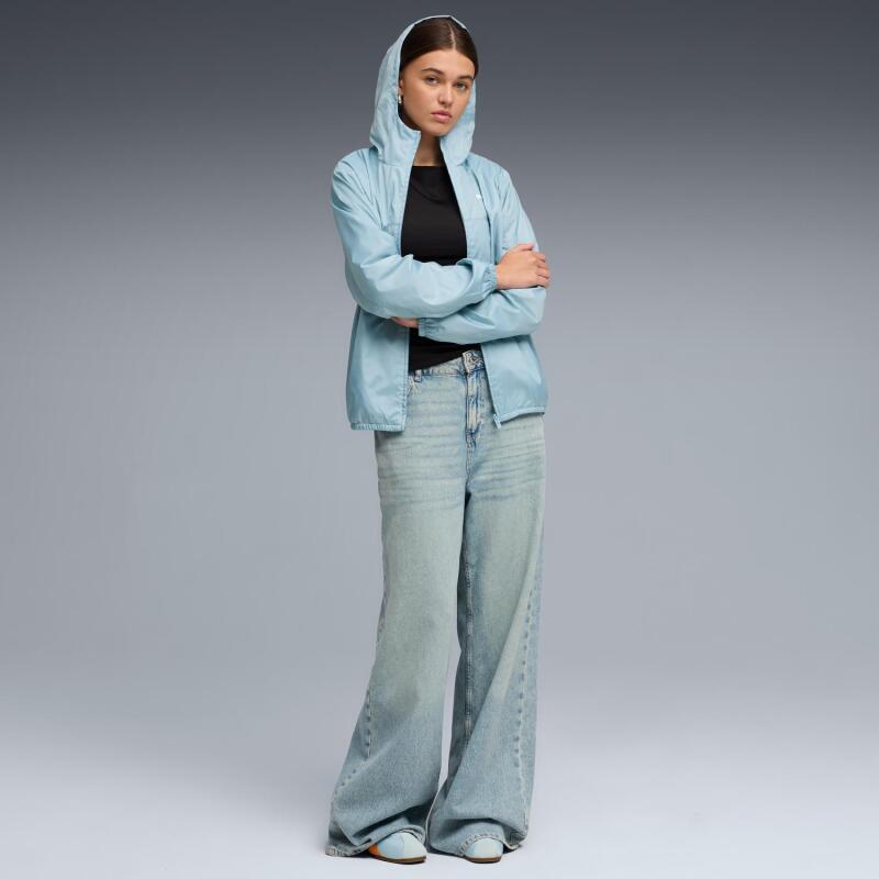 Puma Essential Regular Mavi Kadın Rüzgarlık - 5