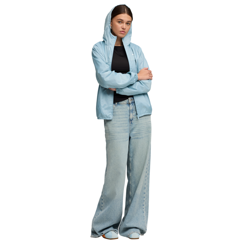 Puma Essential Regular Mavi Kadın Rüzgarlık - 6