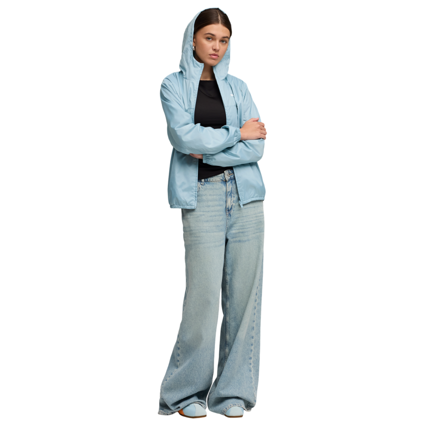 Puma Essential Regular Mavi Kadın Rüzgarlık - 6