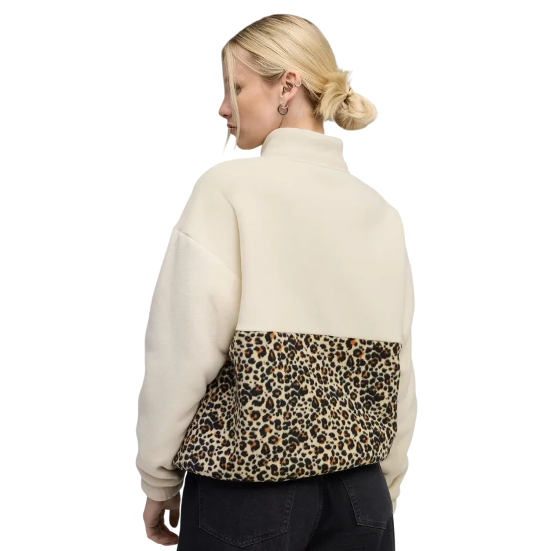 Puma Essentials Animal Print Bej Kadın Sweatshirt - Puma (1)