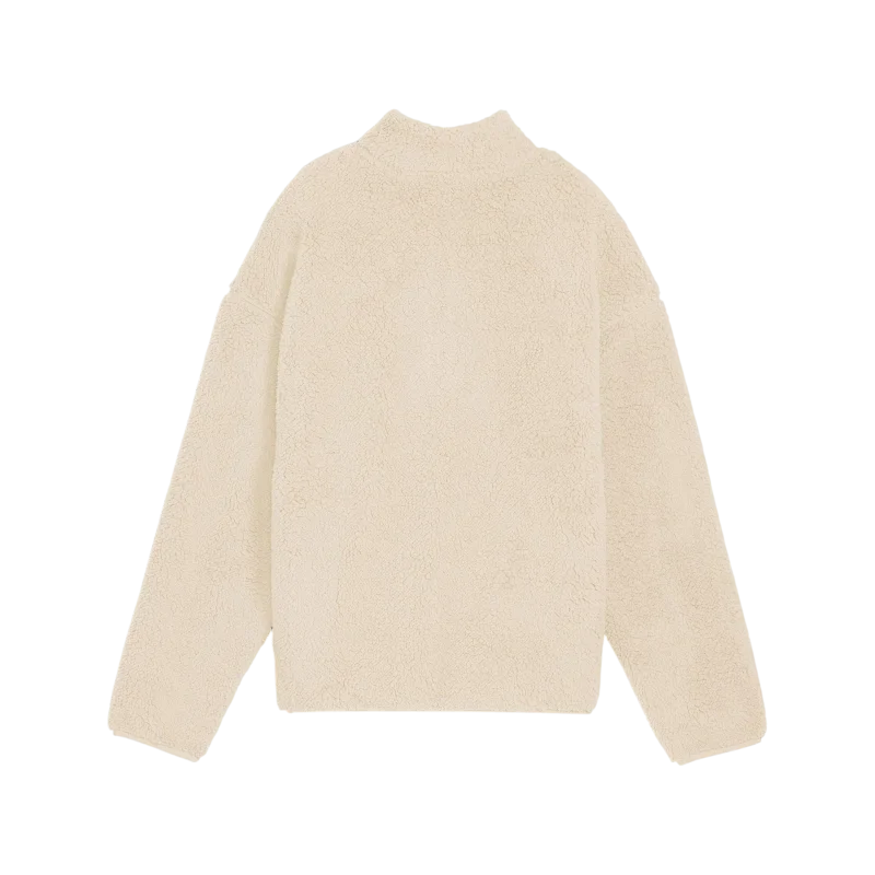 Puma Essentials Elevated Comfort Half-Zip Crew Bej Kadın Sweatshirt - 5