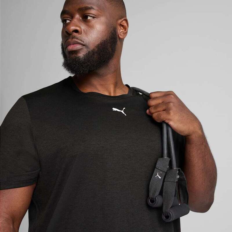 Puma Essentials Heather Cat Tee Erkek Tshirt - 1