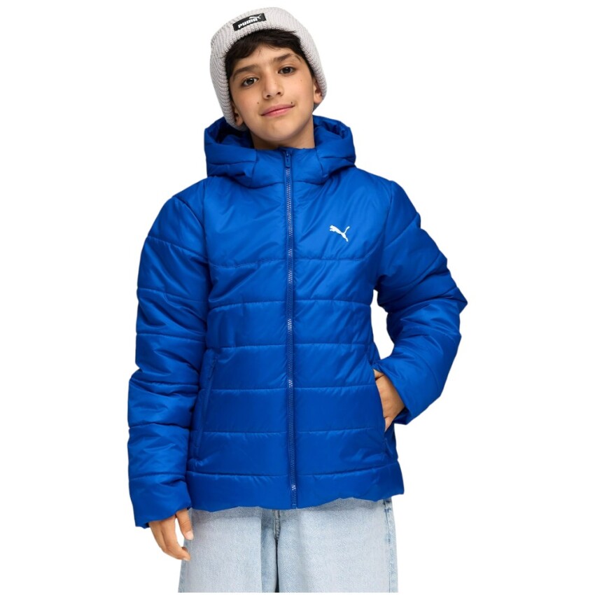 Puma Essentials Hooded Padded Çocuk Lacivert Mont - 1