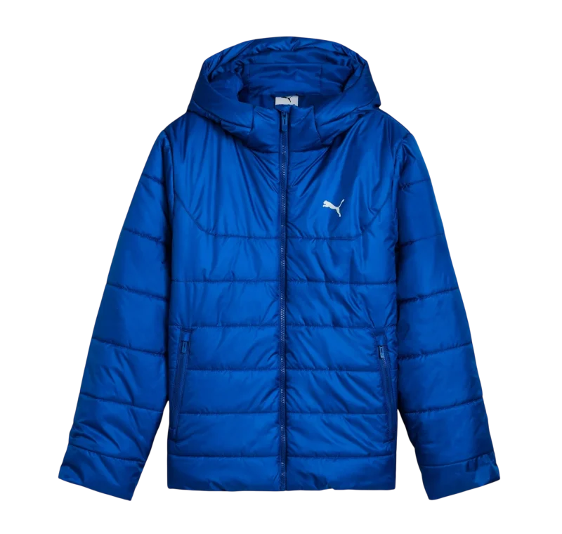 Puma Essentials Hooded Padded Çocuk Lacivert Mont - 3