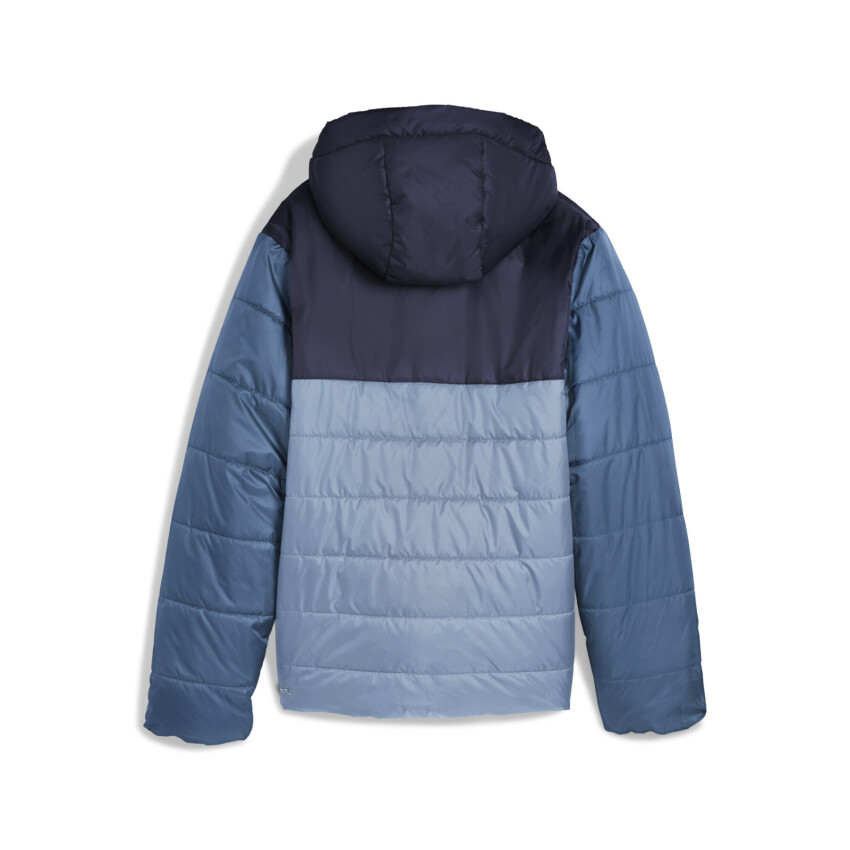 Puma Essentials Hooded Padded Çocuk Mavi Mont - 5