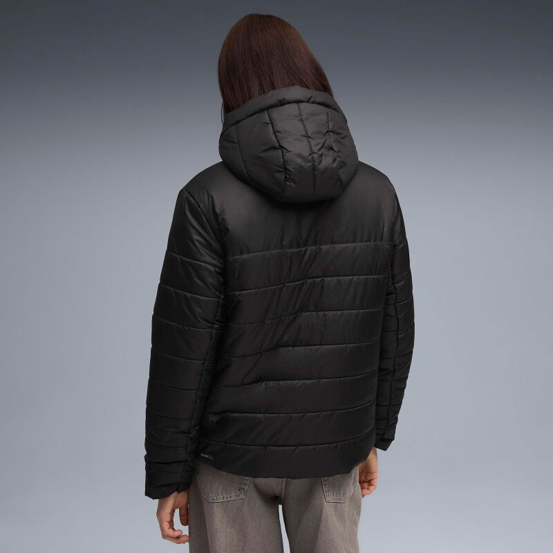 Puma Essentials Hooded Padded Jacket Kadın Siyah Mont - 2