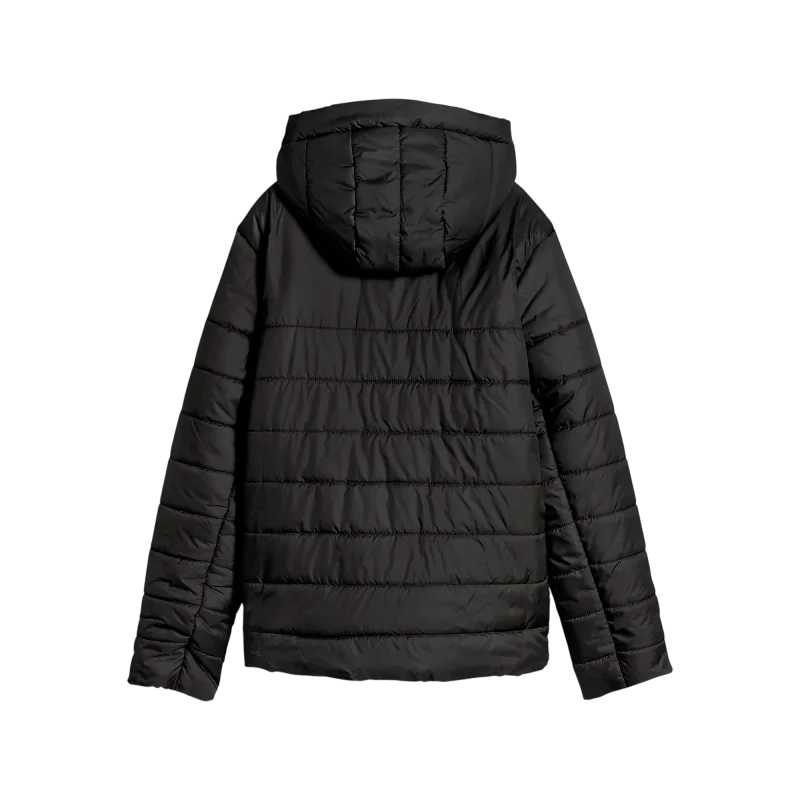 Puma Essentials Hooded Padded Jacket Kadın Siyah Mont - 5