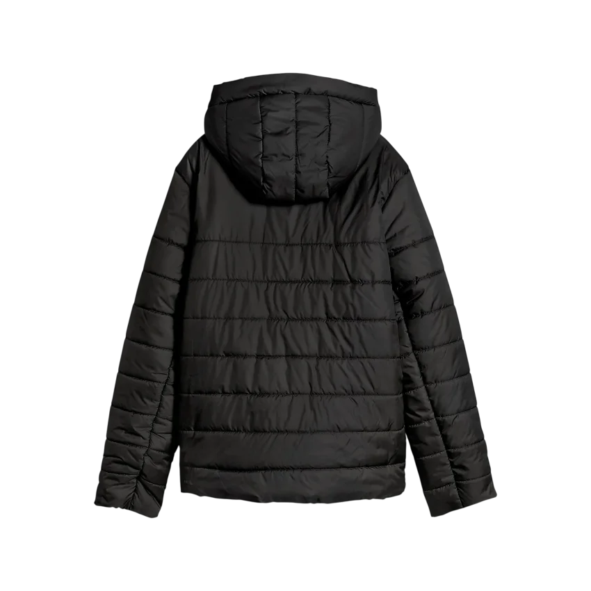 Puma Essentials Hooded Padded Jacket Kadın Siyah Mont - 5