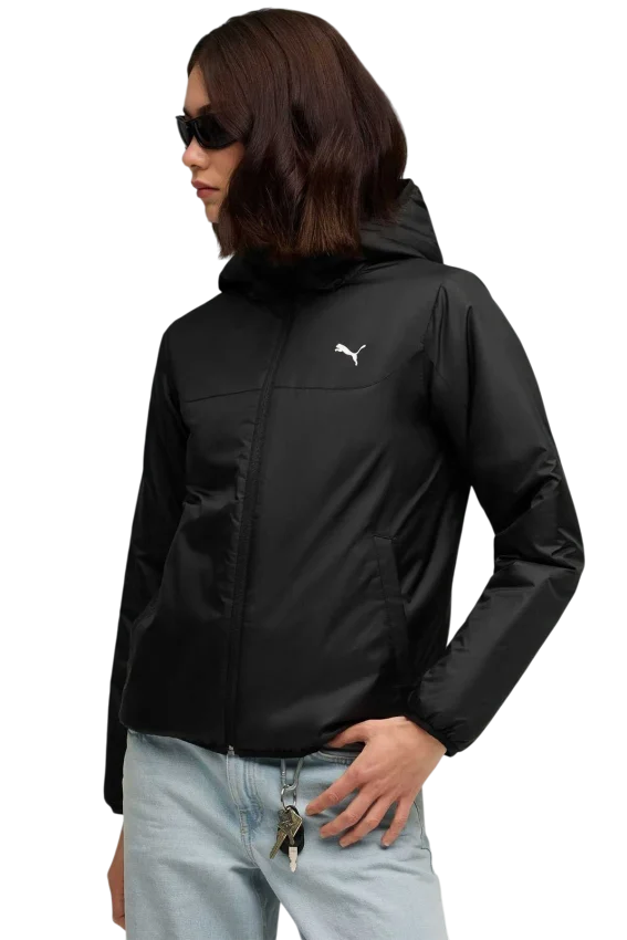 Puma Essentials Light Padded Kadın Siyah Mont - 1