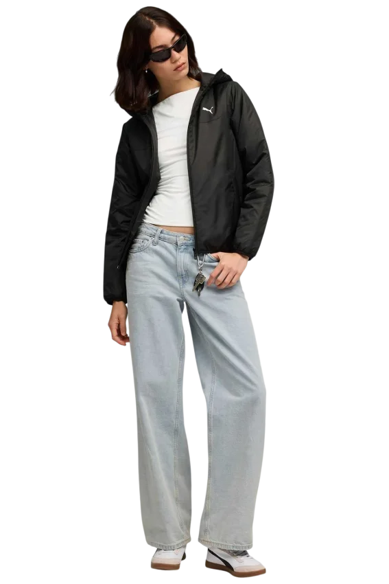 Puma Essentials Light Padded Kadın Siyah Mont - 3