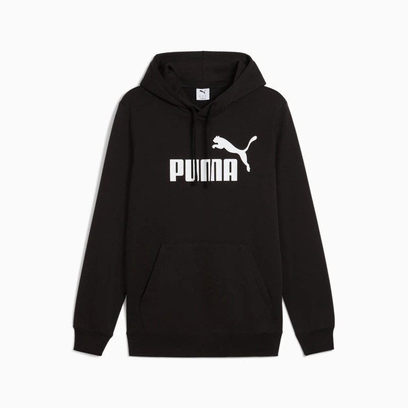 Puma Essentials No. 1 Logo Siyah Erkek Sweatshirt - 6