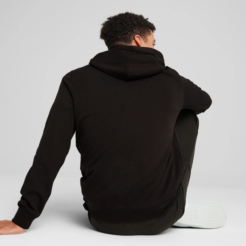 Puma Essentials No. 1 Logo Siyah Erkek Sweatshirt - 4