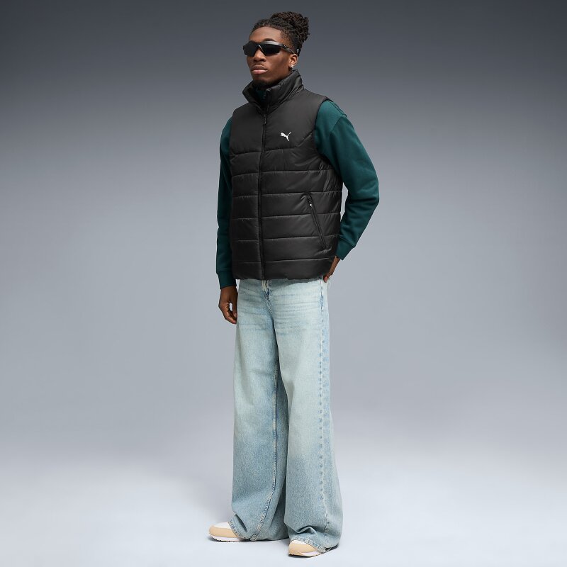 Puma Essentials Padded Erkek Siyah Yelek - 3