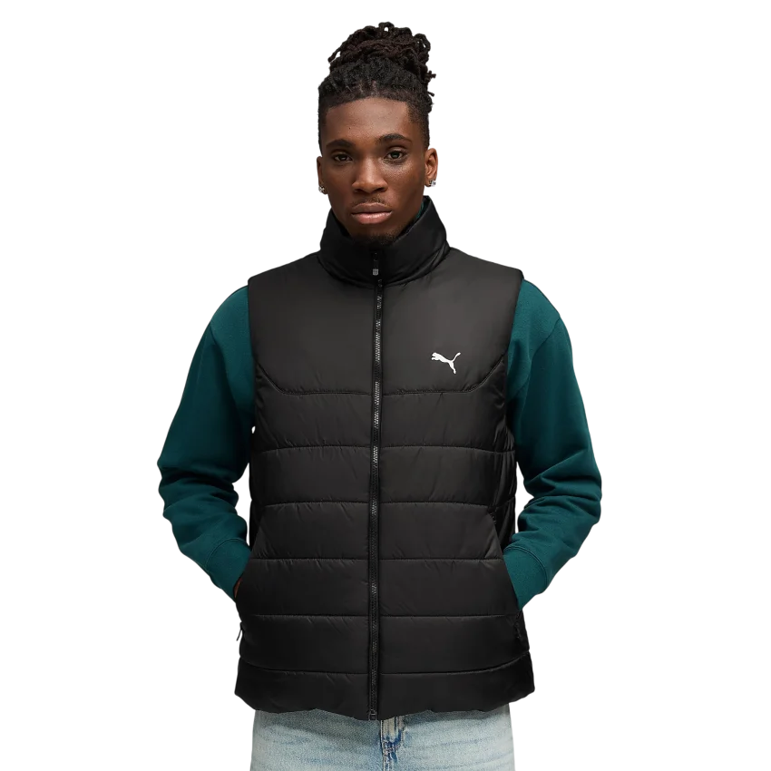 Puma Essentials Padded Erkek Siyah Yelek - 1
