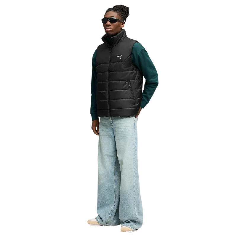 Puma Essentials Padded Erkek Siyah Yelek - 3