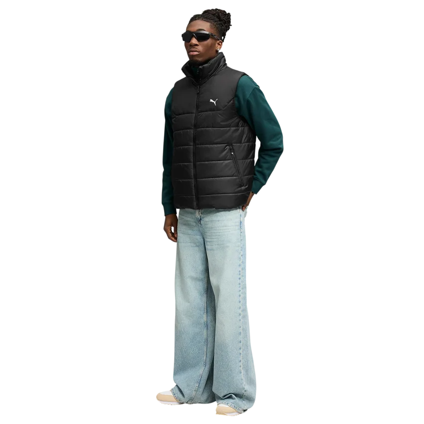 Puma Essentials Padded Erkek Siyah Yelek - 3