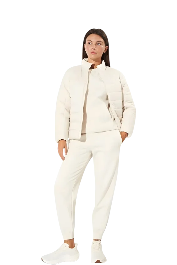 Puma Essentials Padded Kadın Bej Mont - 4