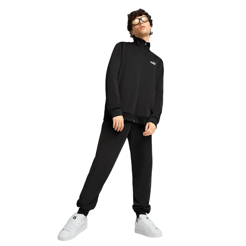 Puma Essentials Poly Suit Siyah Erkek Eşofman Takımı - 1
