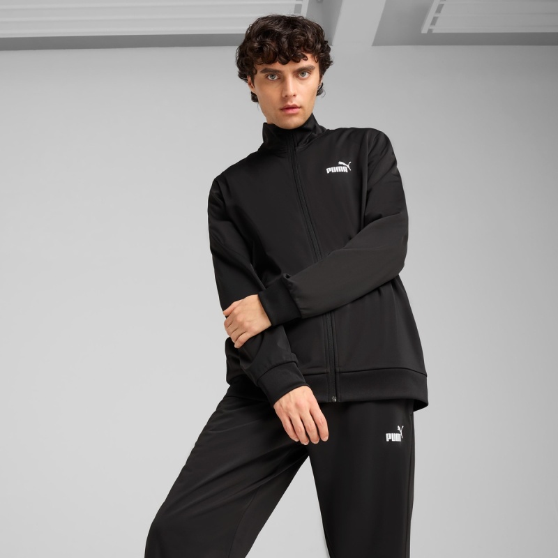Puma Essentials Poly Suit Siyah Erkek Eşofman Takımı - 1