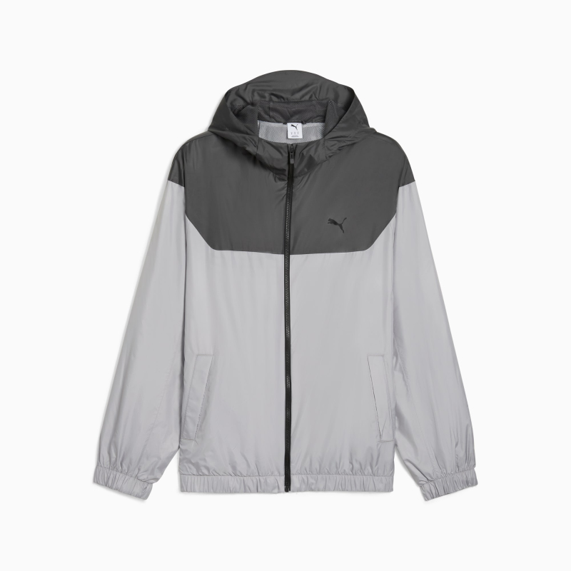 Puma Essentials Regular Gri Erkek Rüzgarlık - 4